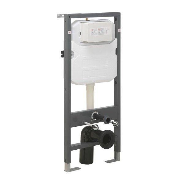 Crosswater Wall Hung Concealed Cistern Frame - Toilet