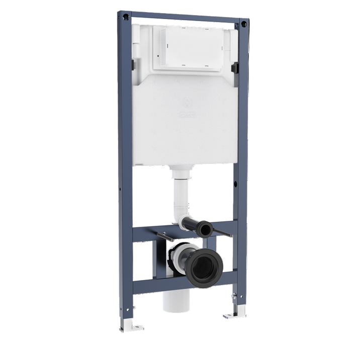 Crosswater Wall Hung Toilet Frame with Concealed Cistern