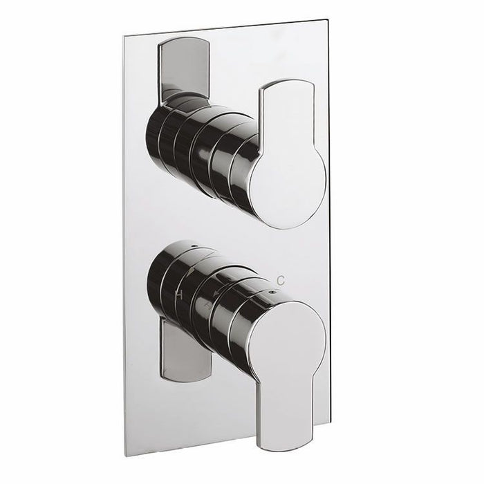 Crosswater Wisp 1 Outlet 2 Handle Concealed Thermostatic