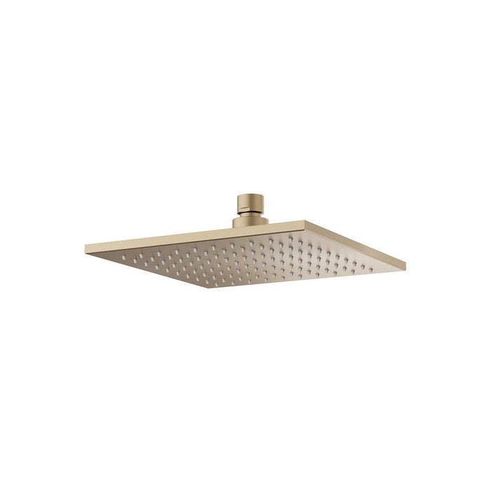 Crosswater Zion Shower Head - 200mm x 200mm / Brushed Brass