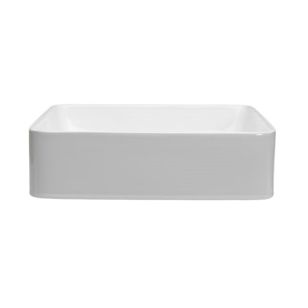 Crosswater Calpe Square Countertop Basin - 400mm Wide