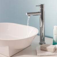 Crosswater Kai Lever Mono Tall Basin Mixer Tap - Chrome