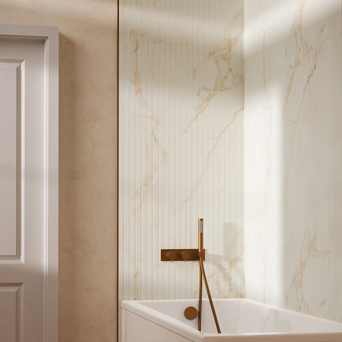 Crosswater Design Shower Set 5 with Handset & Bath Filler