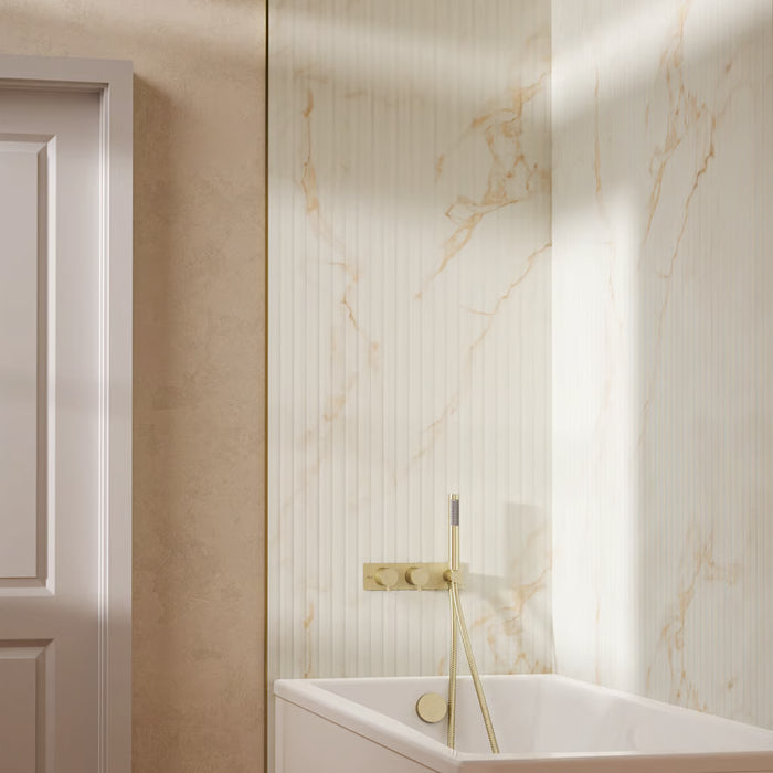 Crosswater Design Shower Set 5 with Handset & Bath Filler