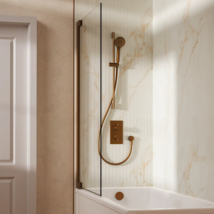 Crosswater Design Shower Set 6 with Handset & Bath Filler