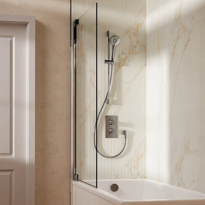 Crosswater Design Shower Set 6 with Handset & Bath Filler