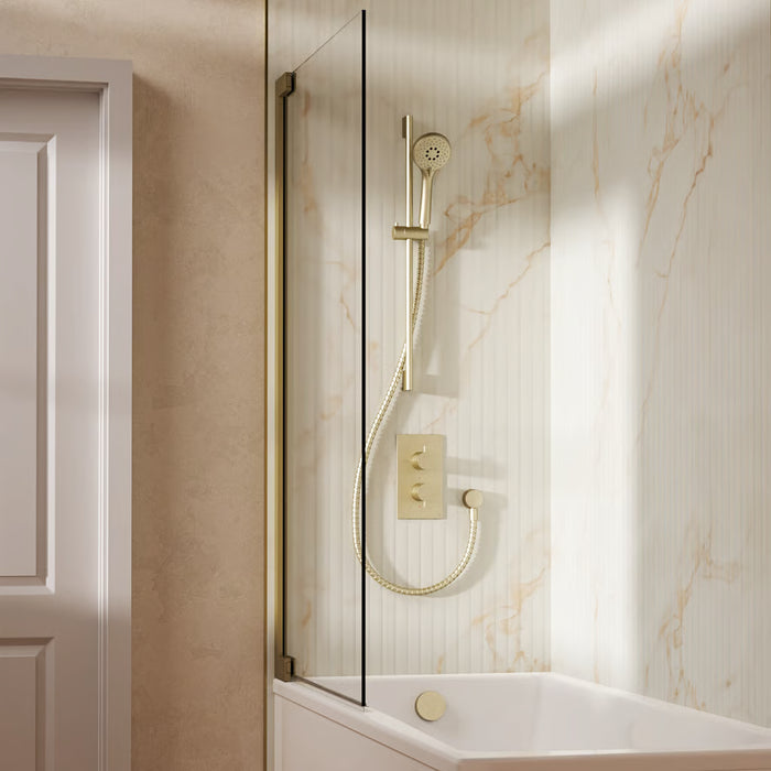 Crosswater Design Shower Set 6 with Handset & Bath Filler