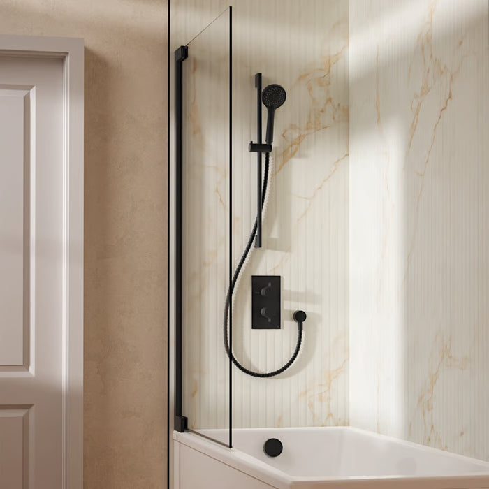 Crosswater Design Shower Set 6 with Handset & Bath Filler