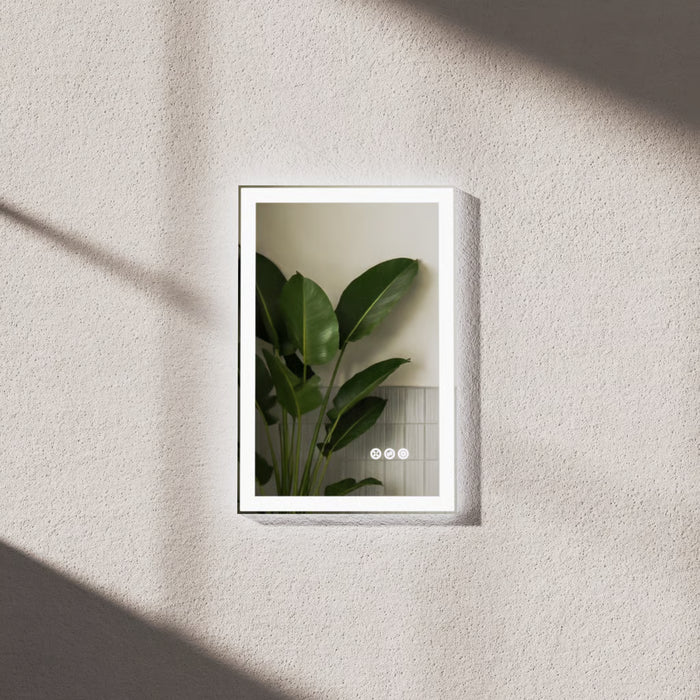 Crosswater Dune Illuminated Mirror - Clear