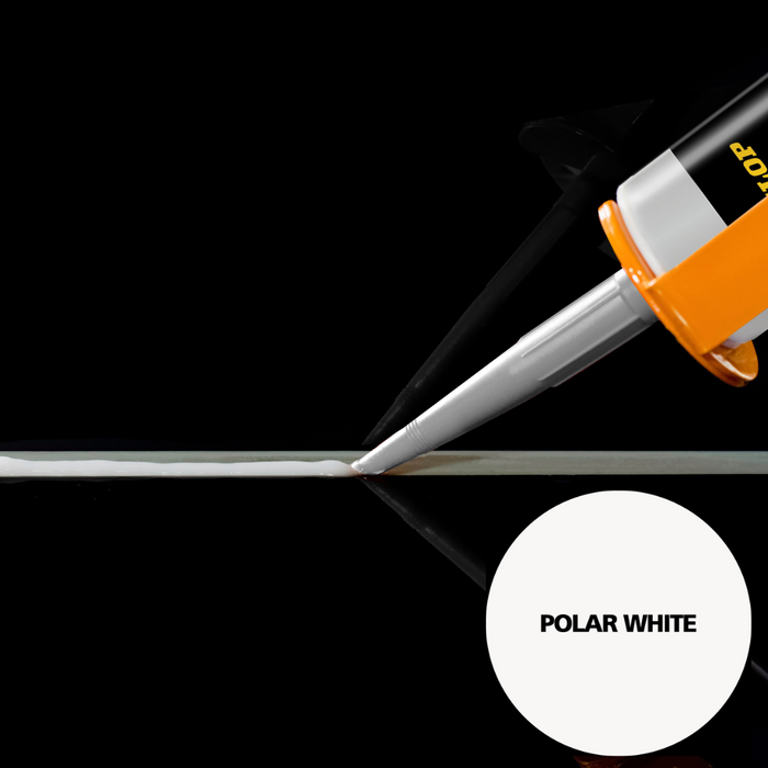 Dunlop FX 90 Silicone Sealant Polar White