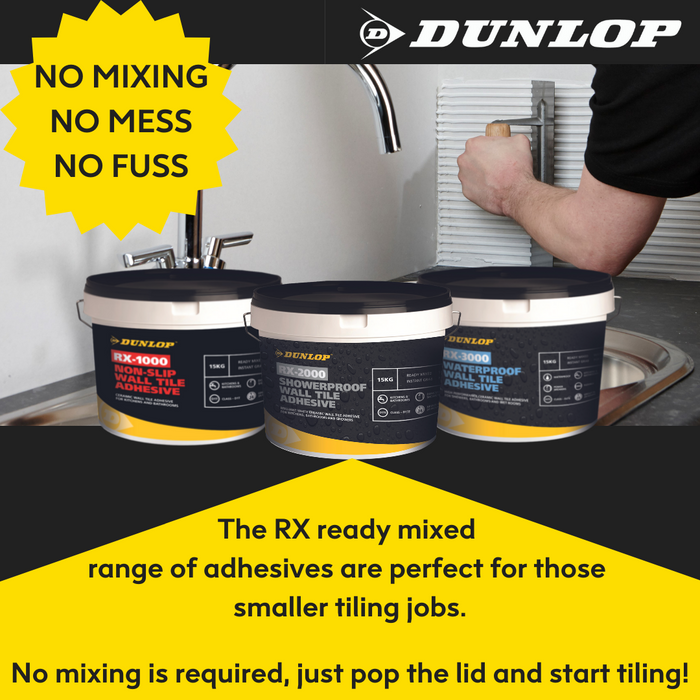 Dunlop RX 1000 Non Slip Wall Tile Adhesive