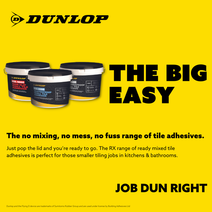 Dunlop RX 1000 Non Slip Wall Tile Adhesive