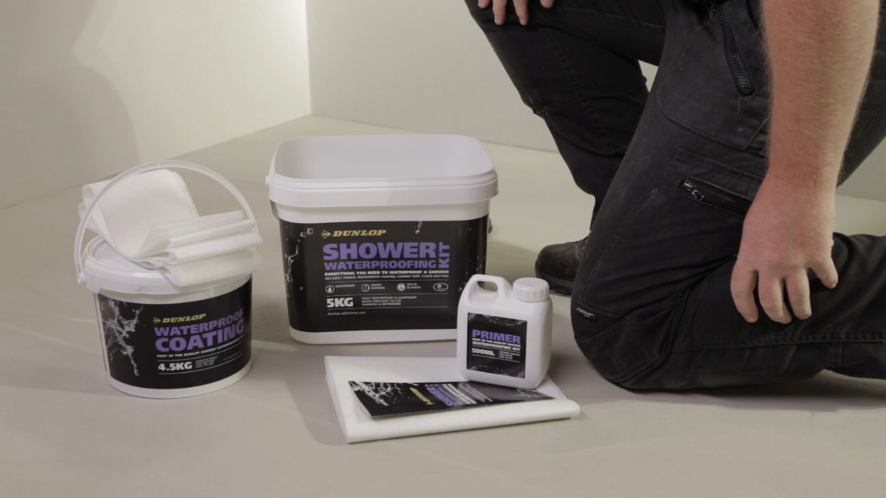 Dunlop Shower Waterproofing Kit