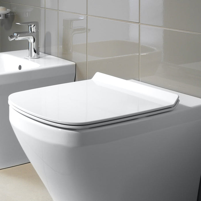 Duravit Durastyle Floor Standing Back to Wall Toilet & Soft Close Seat