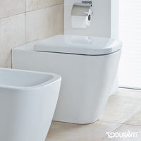 Duravit Happy D.2 Floor Standing Back to Wall Toilet & Soft Close Seat