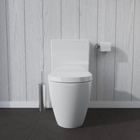 Duravit Me By Starck Open Back Close Coupled Toilet with Soft Close Seat and Cistern