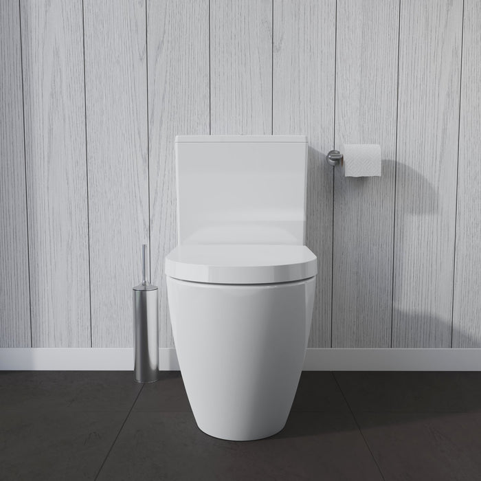 Duravit Me By Starck Open Back Close Coupled Toilet with Soft Close Seat and Cistern