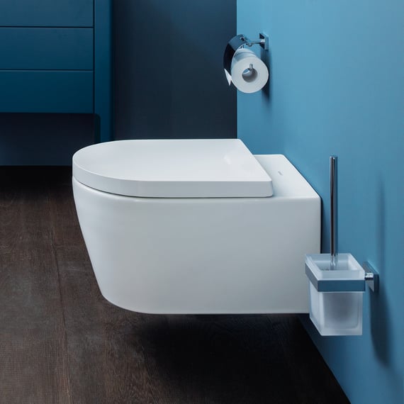 Duravit ME By Starck Wall Hung Toilet & Soft Close Seat