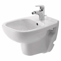 Duravit D-Code Compact Wall Hung Bidet - Toilets