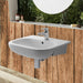 Duravit D - Code Semi - Recessed Basin - 550mm Wide 1 Tap