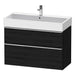 Duravit D-Neo Wall Mounted 2-Drawer Vanity Unit With Vero
