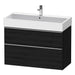 Duravit D-Neo Wall Mounted 2-Drawer Vanity Unit With Vero