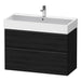 Duravit D-Neo Wall Mounted 2-Drawer Vanity Unit With Vero
