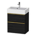 Duravit D-Neo Wall Mounted 2-Drawer Vanity Unit With Vero
