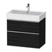 Duravit D-Neo Wall Mounted 2-Drawer Vanity Unit With Vero