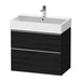 Duravit D-Neo Wall Mounted 2-Drawer Vanity Unit With Vero