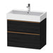 Duravit D-Neo Wall Mounted 2-Drawer Vanity Unit With Vero