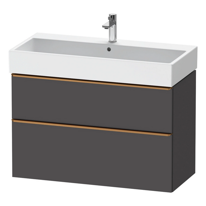 Duravit D-Neo Wall Mounted 2-Drawer Vanity Unit With Vero