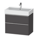Duravit D-Neo Wall Mounted 2-Drawer Vanity Unit With Vero