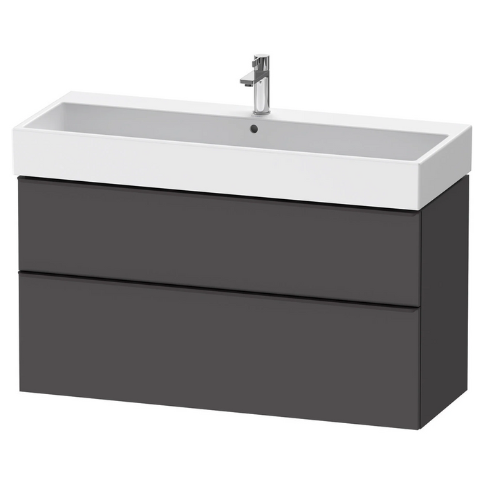 Duravit D-Neo Wall Mounted 2-Drawer Vanity Unit With Vero
