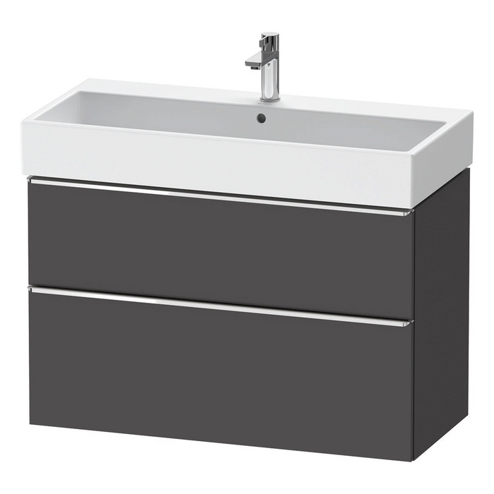Duravit D-Neo Wall Mounted 2-Drawer Vanity Unit With Vero