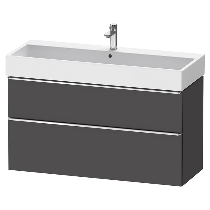 Duravit D-Neo Wall Mounted 2-Drawer Vanity Unit With Vero