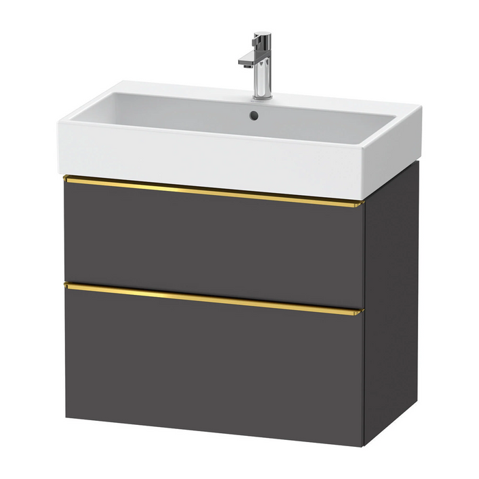 Duravit D-Neo Wall Mounted 2-Drawer Vanity Unit With Vero