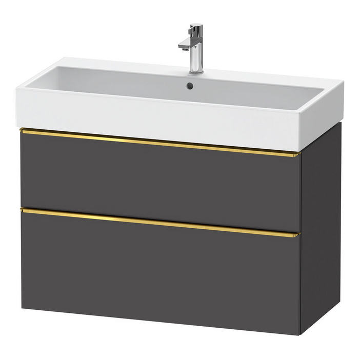 Duravit D-Neo Wall Mounted 2-Drawer Vanity Unit With Vero