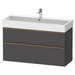 Duravit D-Neo Wall Mounted 2-Drawer Vanity Unit With Vero