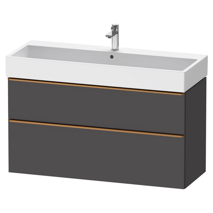 Duravit D-Neo Wall Mounted 2-Drawer Vanity Unit With Vero