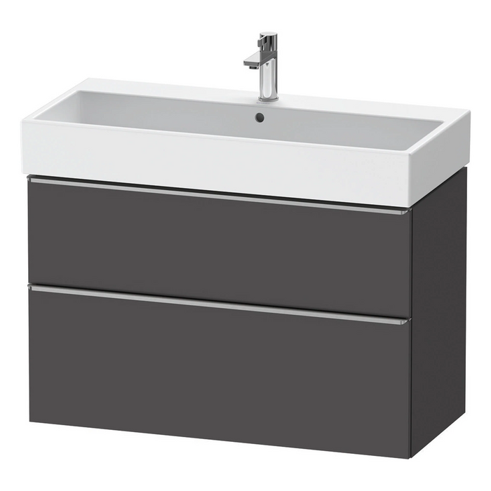 Duravit D-Neo Wall Mounted 2-Drawer Vanity Unit With Vero