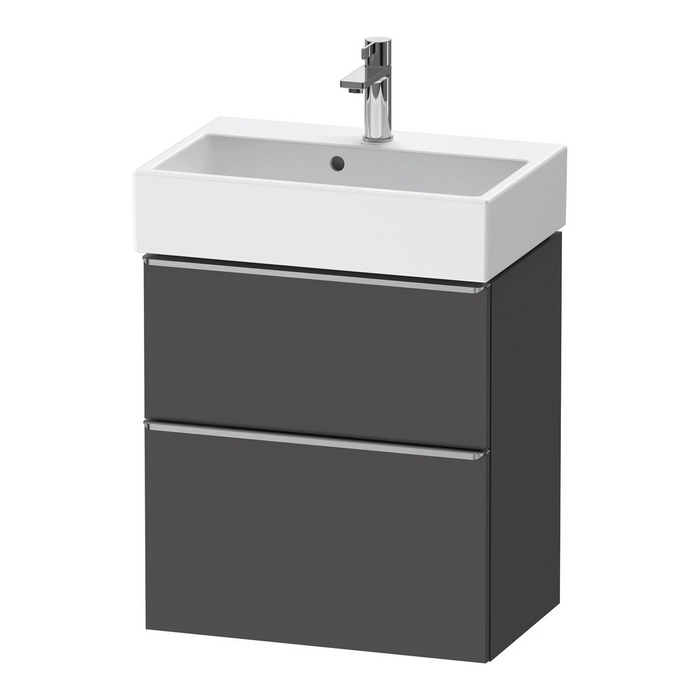 Duravit D-Neo Wall Mounted 2-Drawer Vanity Unit With Vero