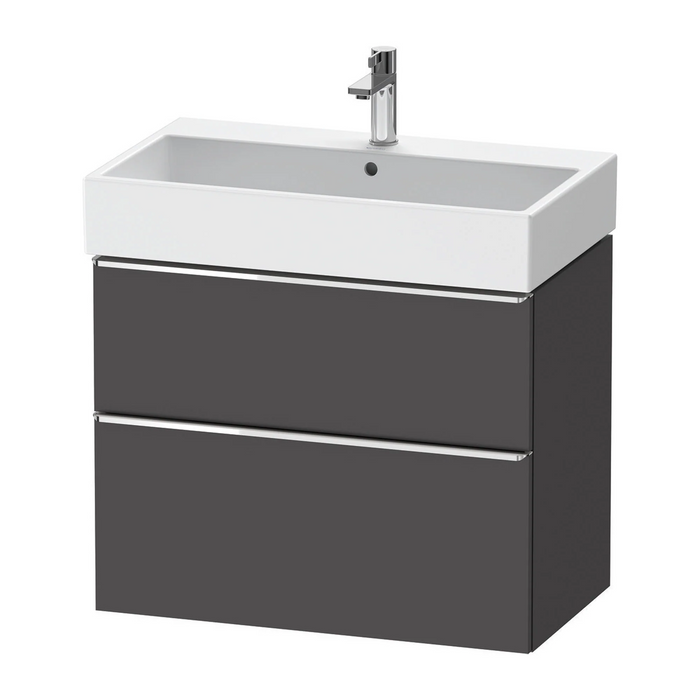 Duravit D-Neo Wall Mounted 2-Drawer Vanity Unit With Vero