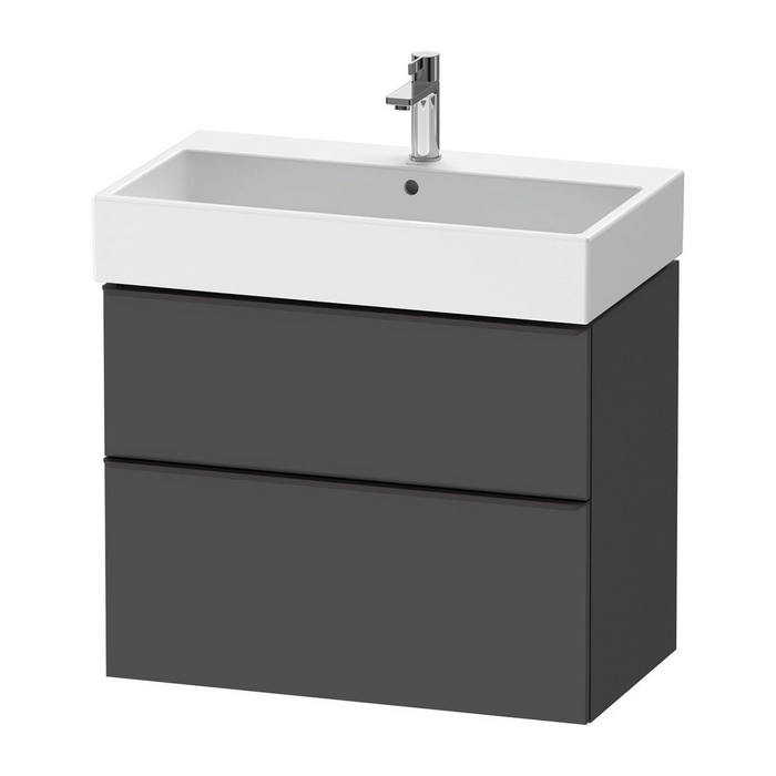 Duravit D-Neo Wall Mounted 2-Drawer Vanity Unit With Vero