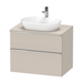 Duravit D-Neo Wall Mounted 2-Drawer Vanity Unit