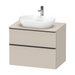 Duravit D-Neo Wall Mounted 2-Drawer Vanity Unit