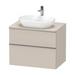 Duravit D-Neo Wall Mounted 2-Drawer Vanity Unit