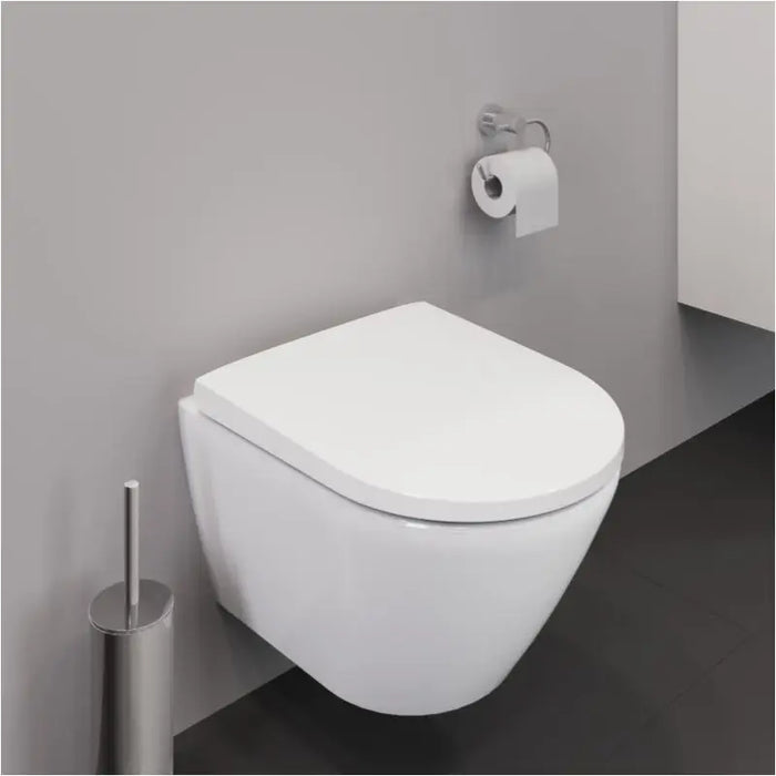 Duravit D-Neo Wall Mounted Compact Rimless Toilet Set -