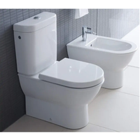 Duravit Darling New Close Coupled Toilet & Soft Close Seat