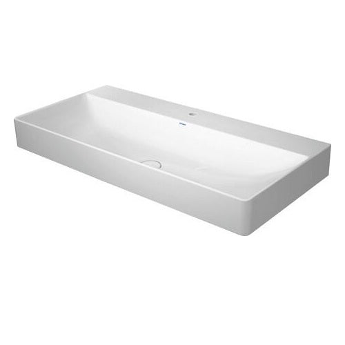 Duravit DuraSquare Wall Hung Basin 1000mm No Tap Hole